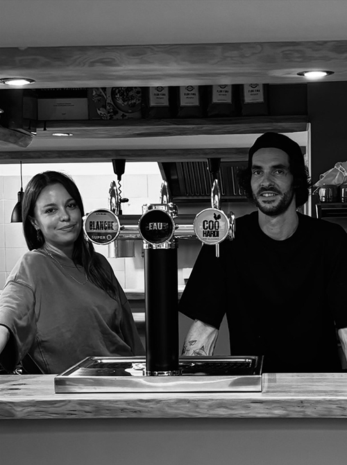 Mélody et Charly - Le Comptoir de Marcel - Carcans Maubuisson - 33