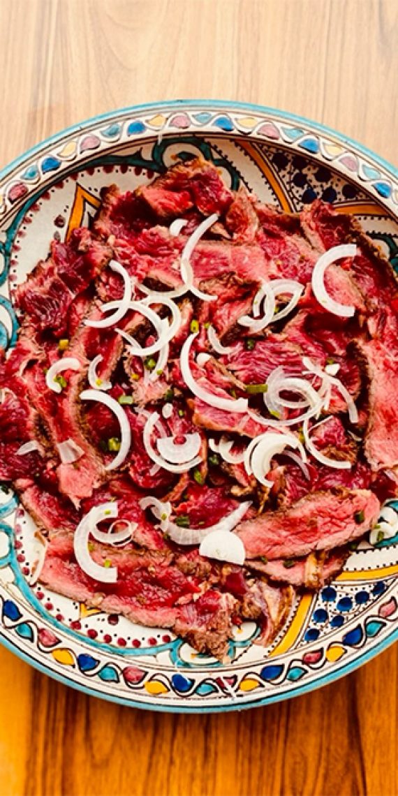 Carpaccio cote de bœuf thaï - Recette de Charly Fredet - Le Parfait Savoureux