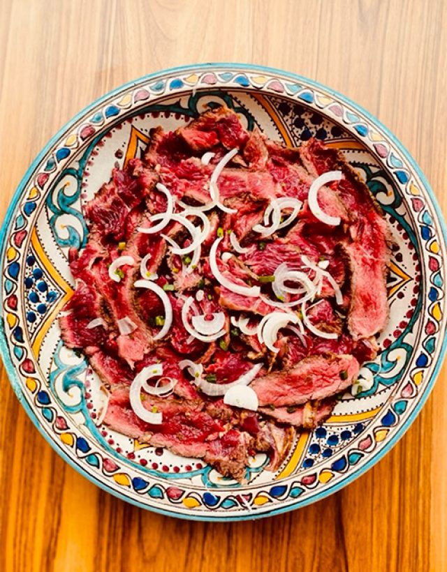 Carpaccio cote de bœuf thaï - Recette de Charly Fredet - Le Parfait Savoureux
