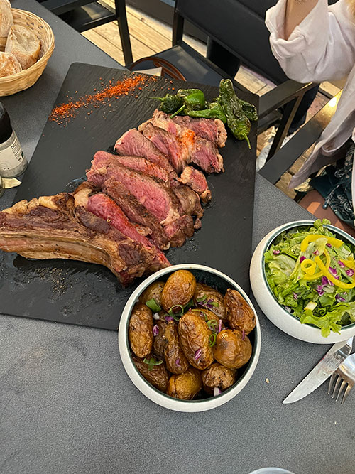 Côte de boeuf à partager - Le comptoir de Marcel - Maubuisson - Gironde