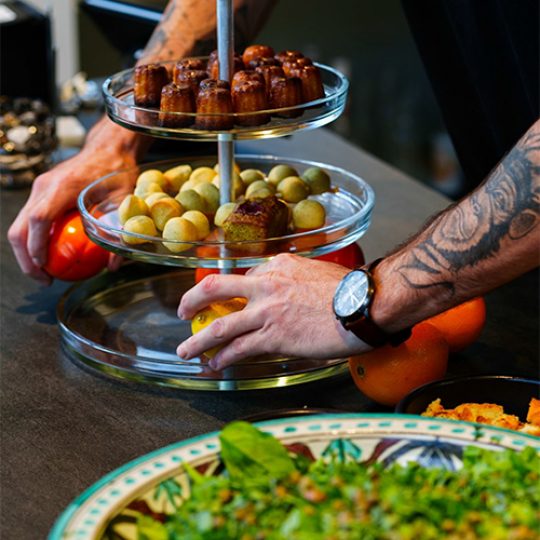 Présentation de Gourmandises - Restaurant au bord du Lac de Maubuisson - 33